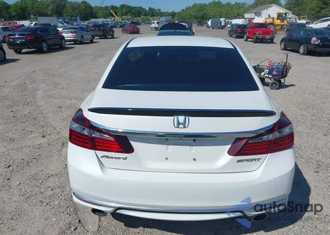 2016 Honda Accord Sport from USA, damaged, VIN 1HGCR2F52GA091795